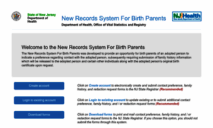 Adoptionrecords.nj.gov thumbnail