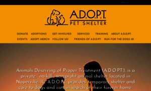 Adoptpetshelter.org thumbnail