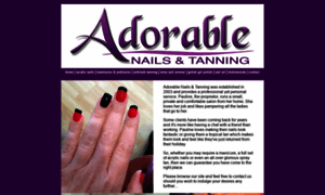 Adorable-nails.co.uk thumbnail