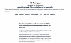 Adorejewelrydiamonds.com thumbnail