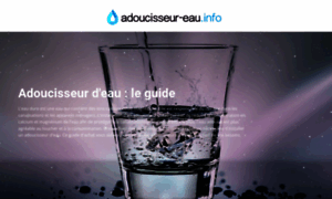 Adoucisseur-eau.info thumbnail