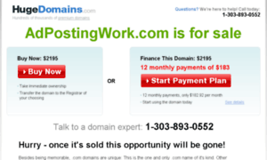 Adpostingwork.com thumbnail