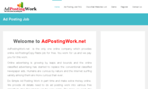 Adpostingwork.net thumbnail