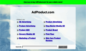 Adproduct.com thumbnail