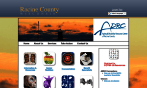 Adrc.racinecounty.com thumbnail