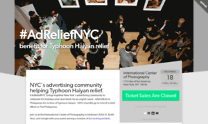 Adreliefnyc.splashthat.com thumbnail