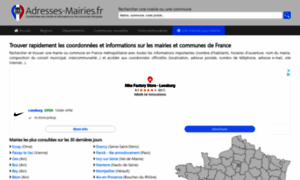 Adresses-mairies.fr thumbnail