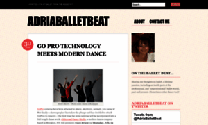 Adriaballetbeat.com thumbnail