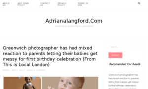 Adrianalangford.com thumbnail