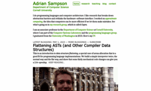 Adriansampson.net thumbnail