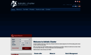 Adriatic-charter.com thumbnail