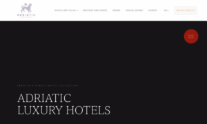 Adriaticluxuryhotels.com thumbnail
