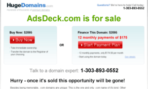 Adsdeck.com thumbnail