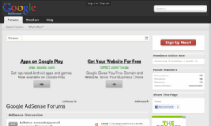 Adsenseforums.info thumbnail