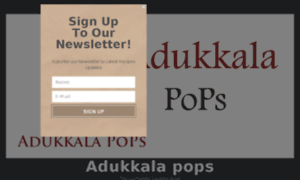 Adukkalapops.com thumbnail