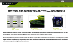 Advanc3dmaterials.com thumbnail