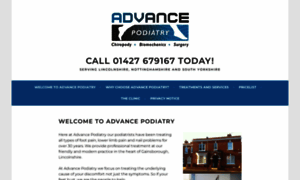 Advance-podiatry.co.uk thumbnail