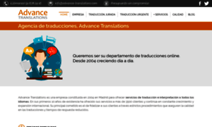 Advance-translations.com thumbnail