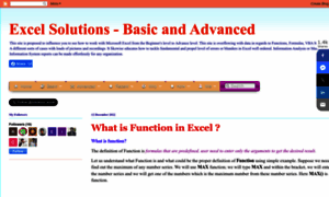 Advanced-excel-solved.blogspot.com thumbnail