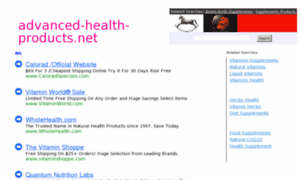 Advanced-health-products.net thumbnail