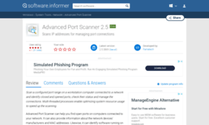 Advanced-port-scanner.software.informer.com thumbnail