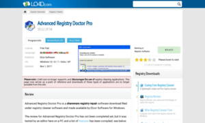 Advanced-registry-doctor-pro.en.lo4d.com thumbnail