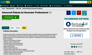 Advanced-robots-txt-generator-professional.soft112.com thumbnail