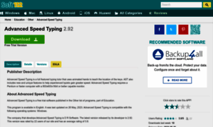 Advanced-speed-typing.soft112.com thumbnail