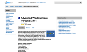 Advanced-windowscare-personal.updatestar.com thumbnail