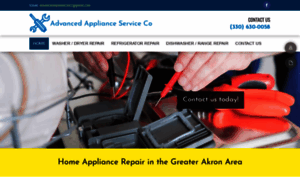 Advancedapplianceakron.com thumbnail