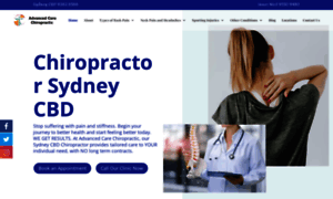 Advancedcarechiropractic.com.au thumbnail