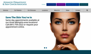 Advanceddermatologymemphis.com thumbnail