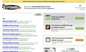 Advanceddrivingcourse.info thumbnail
