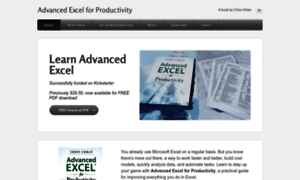 Advancedexcelbook.com thumbnail