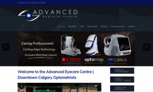 Advancedeyecarecentre.ca thumbnail