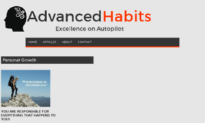 Advancedhabits.com thumbnail