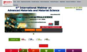 Advancedmaterials-research.pulsusconference.com thumbnail