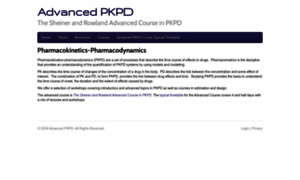 Advancedpkpd.org thumbnail