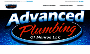 Advancedplumbingofmonroe.com thumbnail