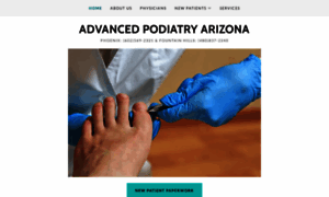 Advancedpodiatryaz.com thumbnail