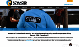 Advancedprofessionalsecurity.com thumbnail