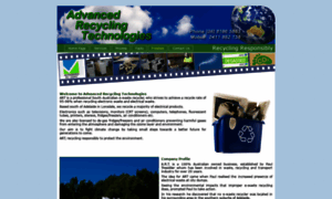 Advancedrecyclingtechnologies.com.au thumbnail