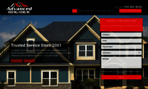 Advancedroofingmn.com thumbnail