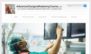 Advancedsurgicalanatomycourse.com thumbnail