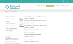 Advancedurgentcarecenter.com thumbnail