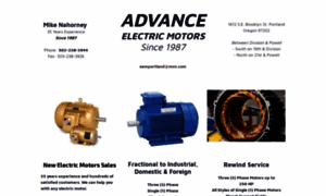 Advanceelectricmotors.com thumbnail