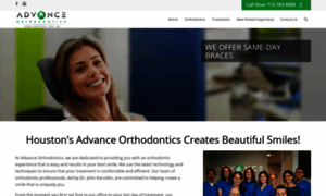 Advanceorthodonticshouston.com thumbnail