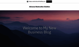 Advancerestorationsolution.wordpress.com thumbnail