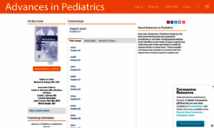 Advancesinpediatrics.org thumbnail