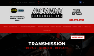 Advancetransmissions.org thumbnail